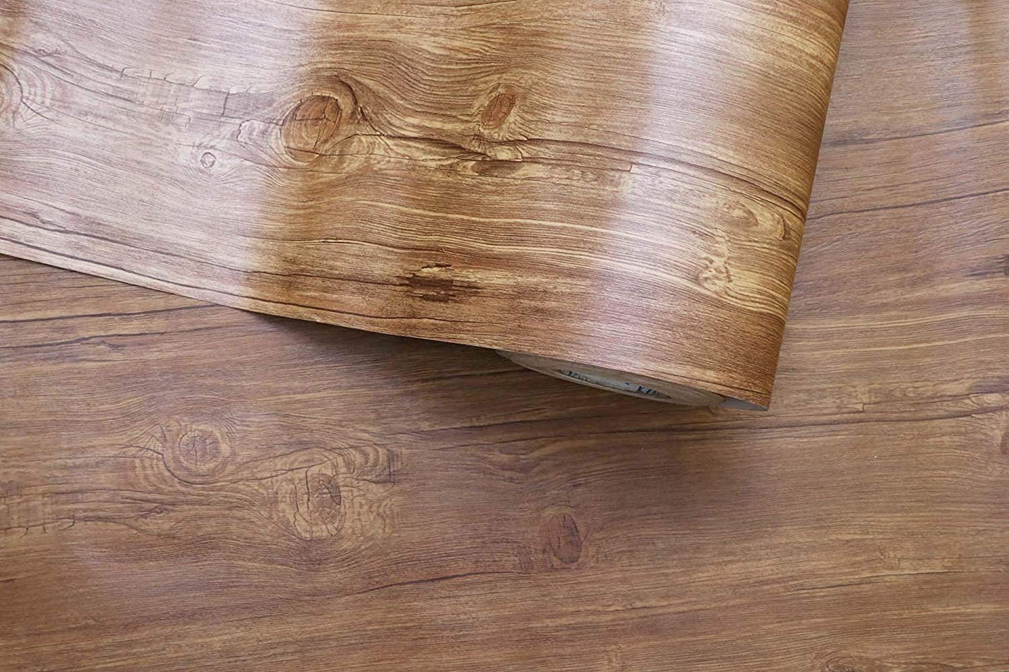 Wallnest Wood Grain Self Adhesive Vinyl Wallpaper, Furniture Sticker, Kitchen Cabinet Liner, Desktop and Door Covering Wall, Kitchen Cupboard & Shelf Liner Sheet