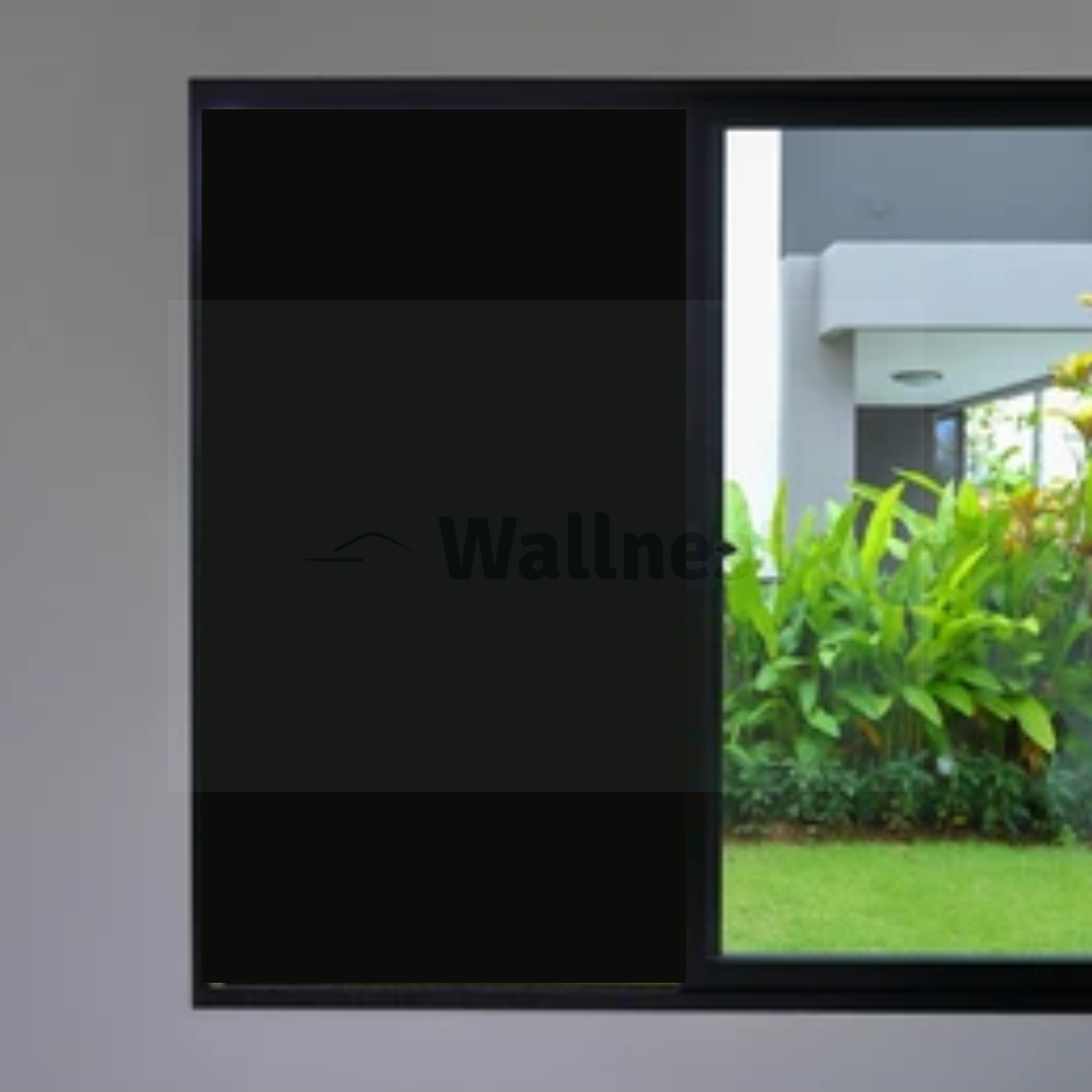 Wallnest One-Way Mirror Window Film, Privacy Blackout Tint, Heat Control, UV Protection, Reflective Glass Coating for Home Office Living Room