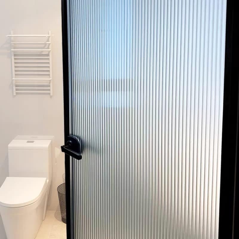 Wallnest Privacy Film, Frosted Glass Self Adhesive Window Sticker, Opaque Sun Blocking Vinyl for Home Shower Bathroom, Frosted Privacy Window Cover for Home & Office Decorative Film