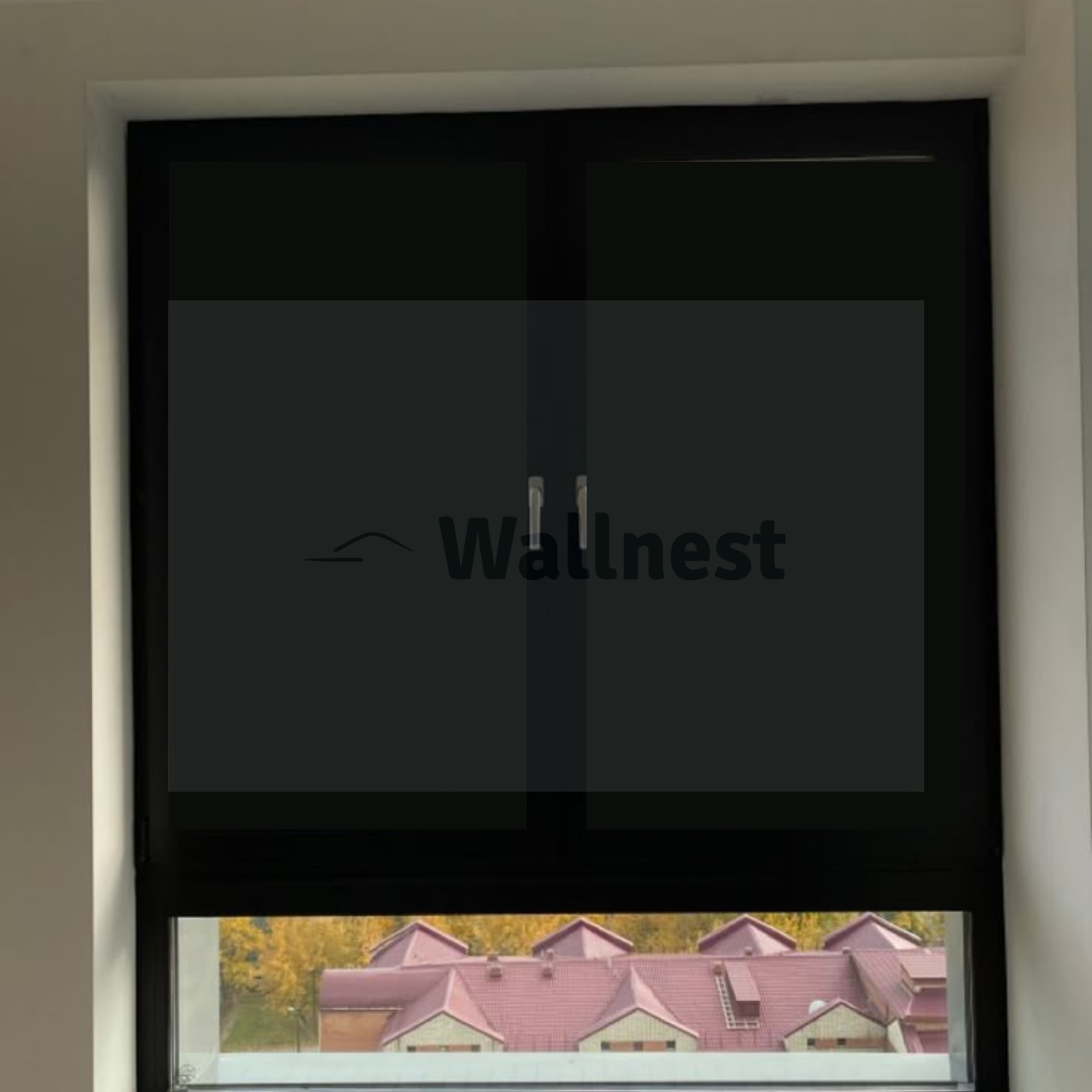 Wallnest One-Way Mirror Window Film, Privacy Blackout Tint, Heat Control, UV Protection, Reflective Glass Coating for Home Office Living Room