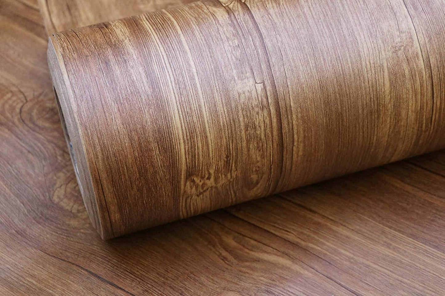 Wallnest Wood Grain Self Adhesive Vinyl Wallpaper, Furniture Sticker, Kitchen Cabinet Liner, Desktop and Door Covering Wall, Kitchen Cupboard & Shelf Liner Sheet