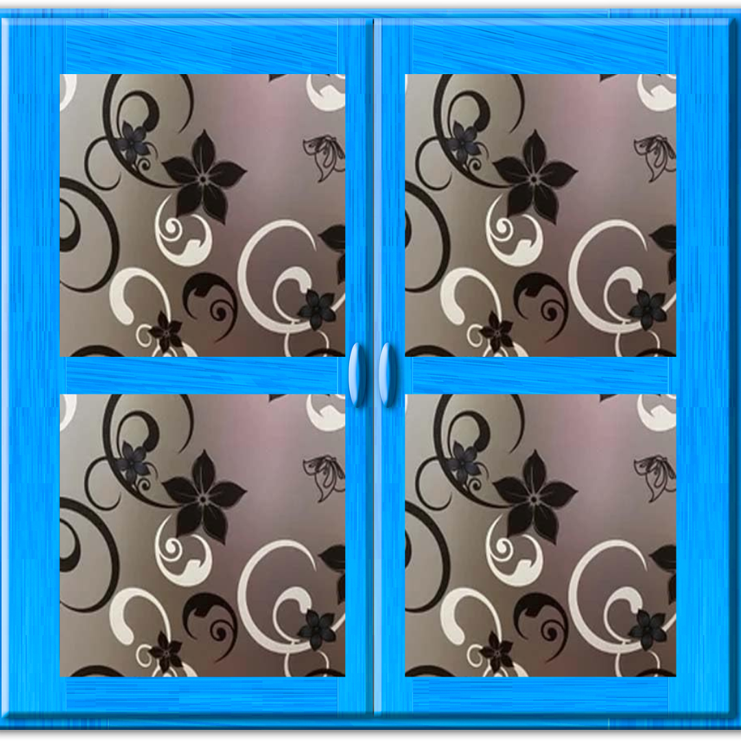 Wallnest rosted Vinyl Window Self Adhesive Frosted Glass Window Film Decoartive Window Privacy Film Heat Control Removable Window Sticker for Home Office Anti-UV
