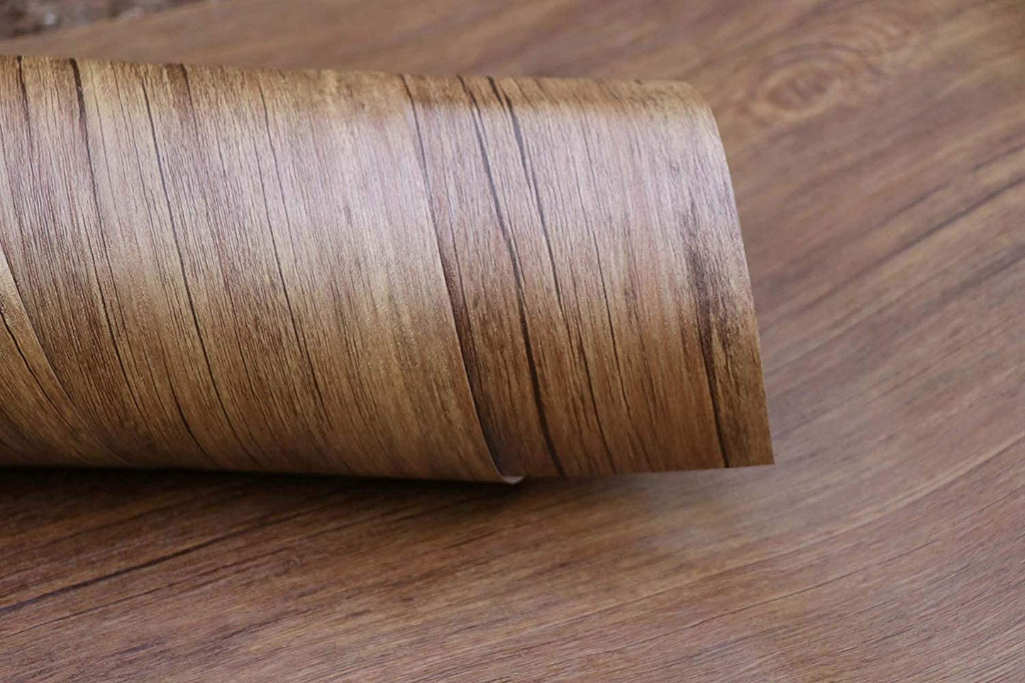 Wallnest Wood Grain Self Adhesive Vinyl Wallpaper, Furniture Sticker, Kitchen Cabinet Liner, Desktop and Door Covering Wall, Kitchen Cupboard & Shelf Liner Sheet