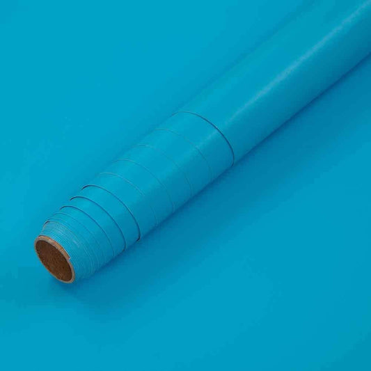 Wallnest Glossy Blue Wallpaper Peel and Stick Wallpaper Self Adhesive Removable Wallpaper Contact Paper for Cabinet