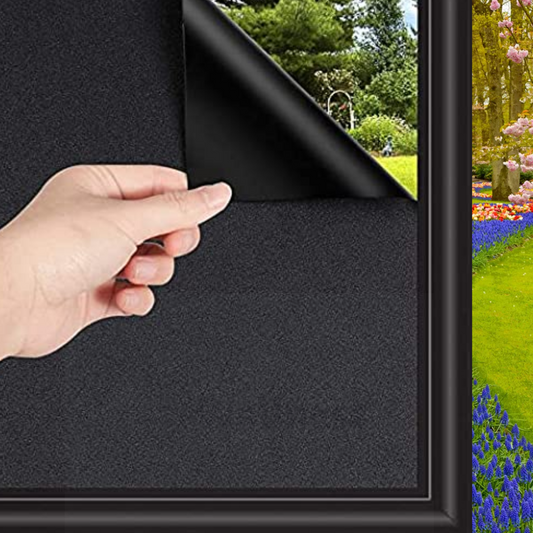 Wallnest One-Way Mirror Window Film, Privacy Blackout Tint, Heat Control, UV Protection, Reflective Glass Coating for Home Office Living Room
