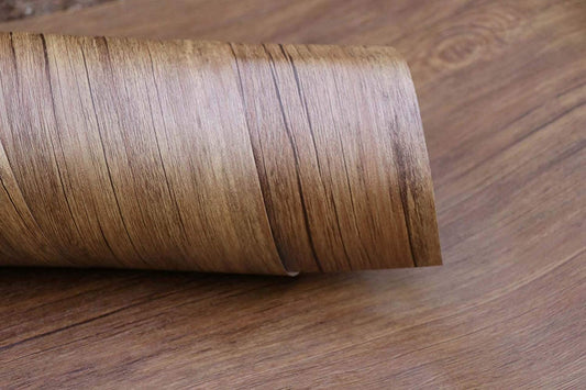 Wallnest Wood Grain Self Adhesive Vinyl Wallpaper, Furniture Sticker, Kitchen Cabinet Liner, Desktop and Door Covering Wall, Kitchen Cupboard & Shelf Liner Sheet