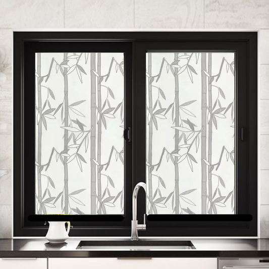 Wallnest Vinyl Frosted Privacy Glass Film for Glass, Office Decorative Sticker Wallpaper Vinyl Sheet for Door, Bathroom, Home UV Protection, Removable Decorative Film